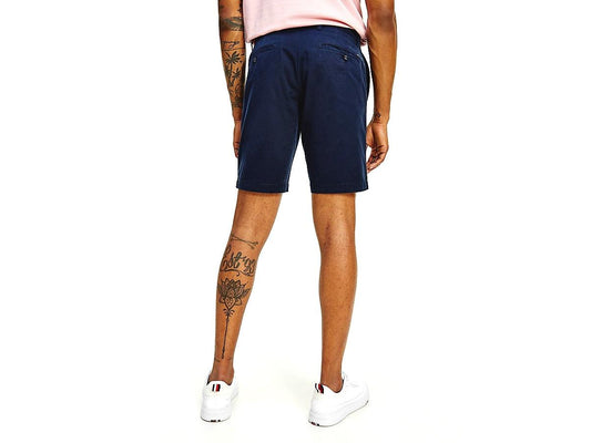 TOMMY HILFIGER Pantaloncini Corti Shorts Brooklyn Uomo Desert Sky Blu MW0MW13536 - Sandrini Calzature e Abbigliamento