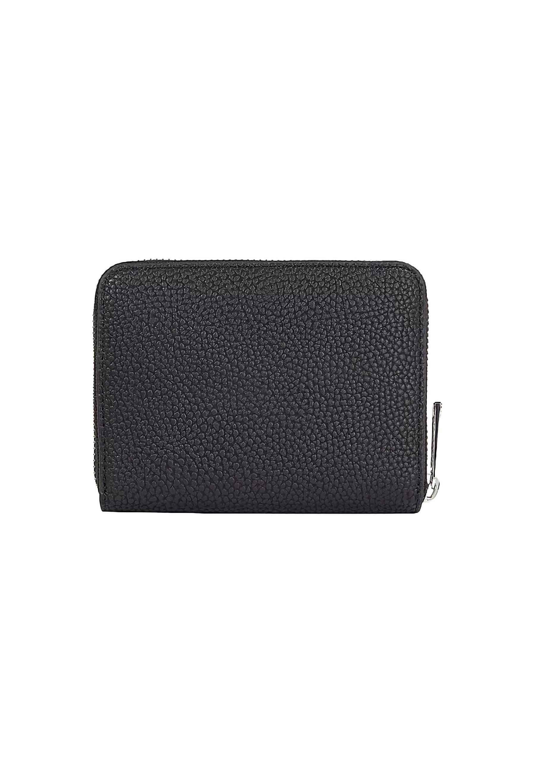 TOMMY HILFIGER Portafoglio Small Zip Donna Black AW0AW14649 - Sandrini Calzature e Abbigliamento