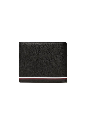 TOMMY HILFIGER Portafoglio Uomo Black AM0AM11259 - Sandrini Calzature e Abbigliamento