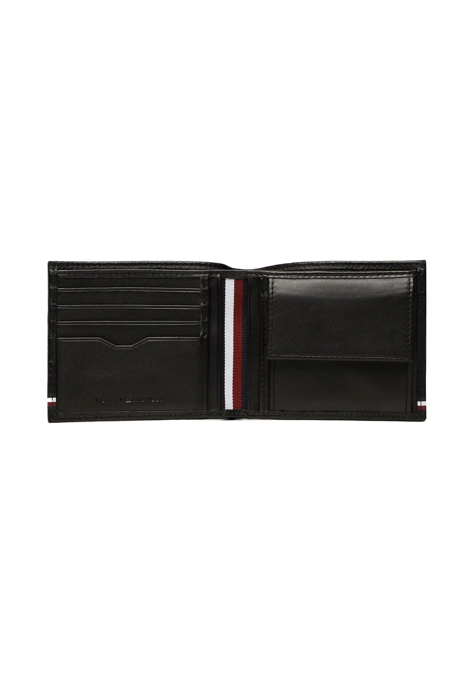 TOMMY HILFIGER Portafoglio Uomo Black AM0AM11259 - Sandrini Calzature e Abbigliamento
