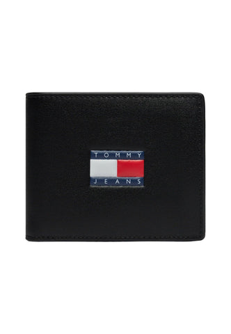 TOMMY HILFIGER Portafoglio Uomo Black AM0AM12086 - Sandrini Calzature e Abbigliamento