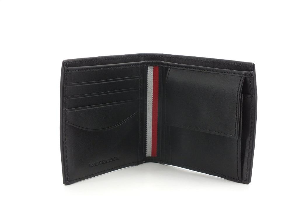 TOMMY HILFIGER Portafoglio Uomo Mono CC Black AM0AM08354 - Sandrini Calzature e Abbigliamento