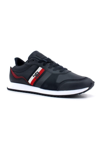 TOMMY HILFIGER Runner Evo Sneaker Uomo Desert Sky FM0FM04714 - Sandrini Calzature e Abbigliamento