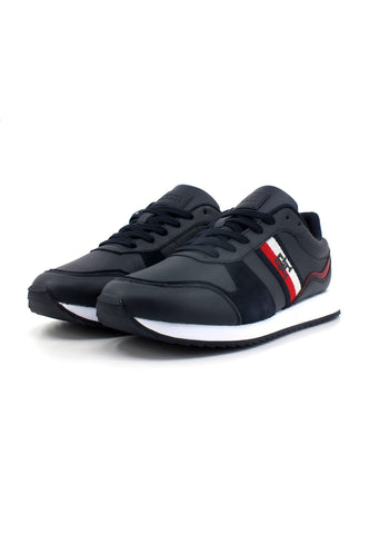 TOMMY HILFIGER Runner Evo Sneaker Uomo Desert Sky FM0FM04714 - Sandrini Calzature e Abbigliamento