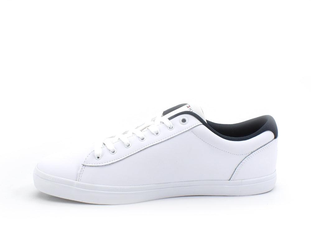 TOMMY HILFIGER Sneaker Essential Vulc Stripes White FM0FM03722 - Sandrini Calzature e Abbigliamento