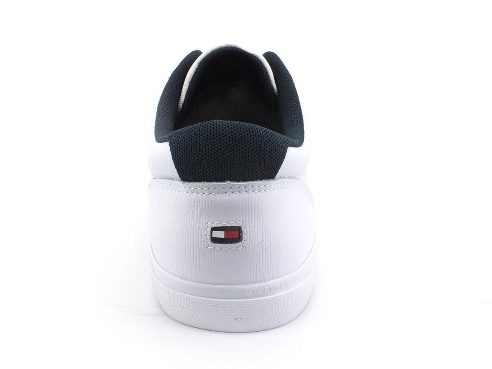 TOMMY HILFIGER Sneaker Essential Vulc Stripes White FM0FM03722 - Sandrini Calzature e Abbigliamento