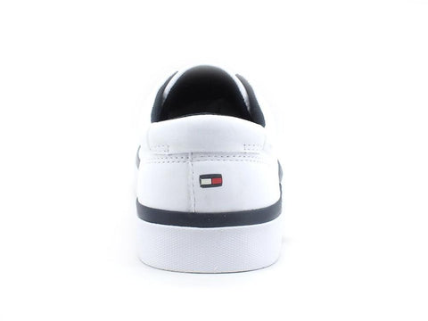 TOMMY HILFIGER Sneaker Logo White FM0FM03727 - Sandrini Calzature e Abbigliamento