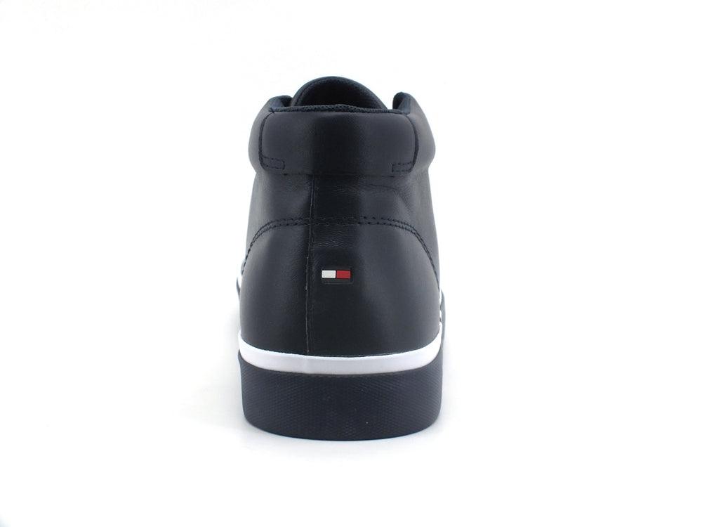 TOMMY HILFIGER Sneaker Mid Logo Desert Sky FM0FM03740 - Sandrini Calzature e Abbigliamento