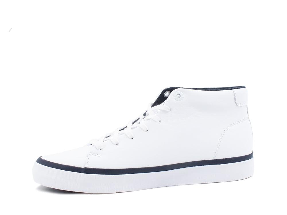 TOMMY HILFIGER Sneaker Mid Logo White FM0FM03740 - Sandrini Calzature e Abbigliamento