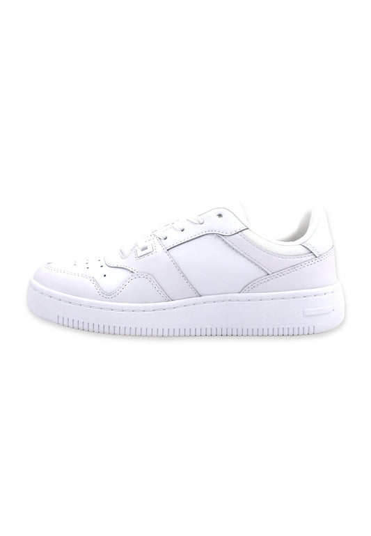 TOMMY HILFIGER Sneaker Ox Basket Donna White EN0EN01723 - Sandrini Calzature e Abbigliamento