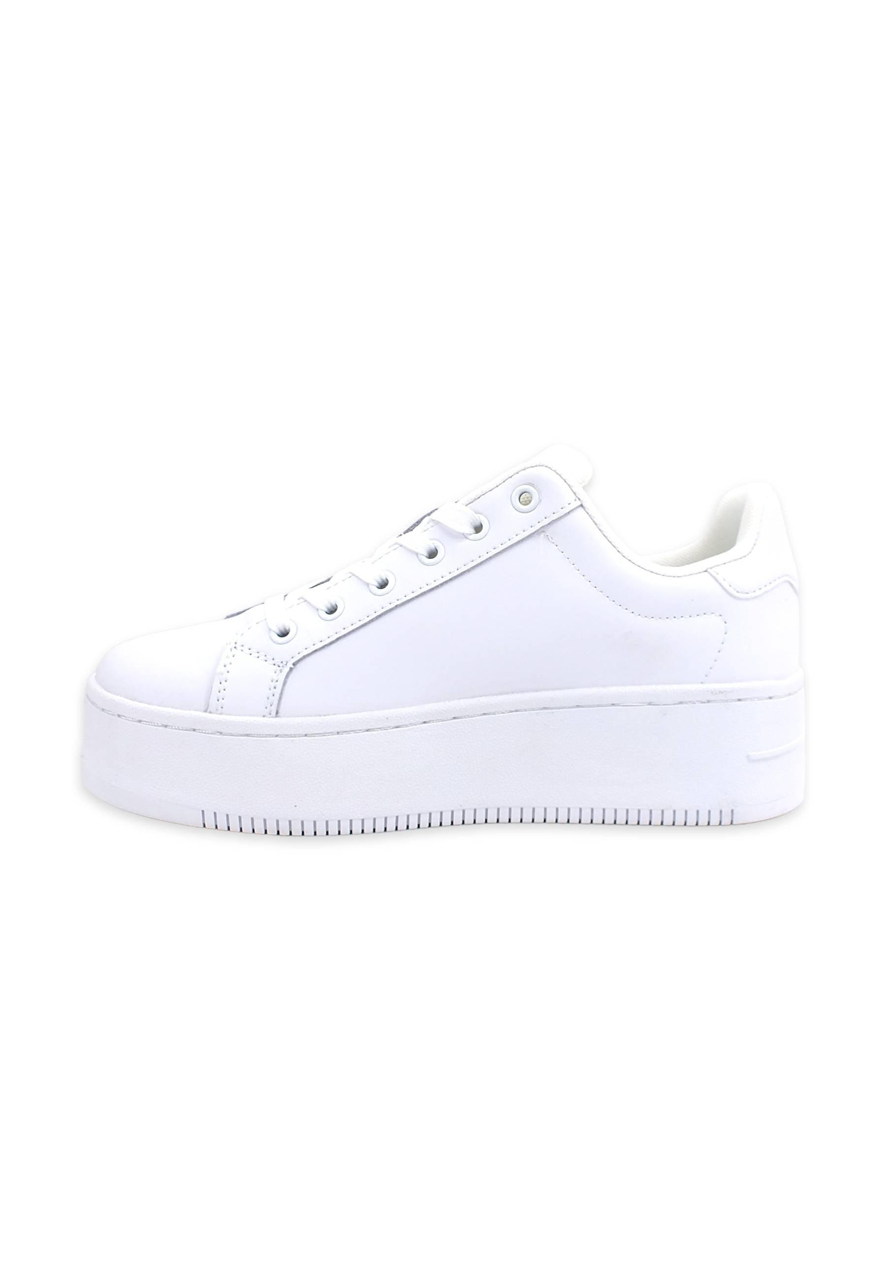 TOMMY HilFIGER Sneaker Ox Donna White EN0EN02043 - Sandrini Calzature e Abbigliamento