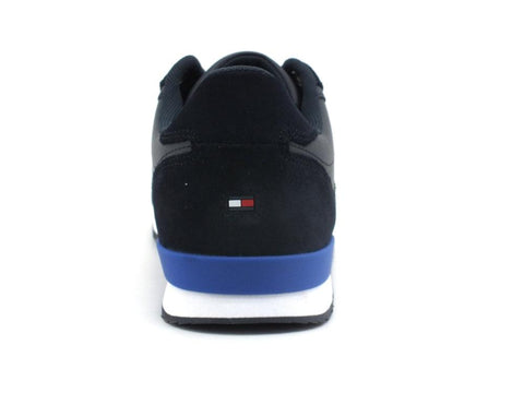 TOMMY HILFIGER Sneaker Running Logo Desert Sky FM0FM03743 - Sandrini Calzature e Abbigliamento