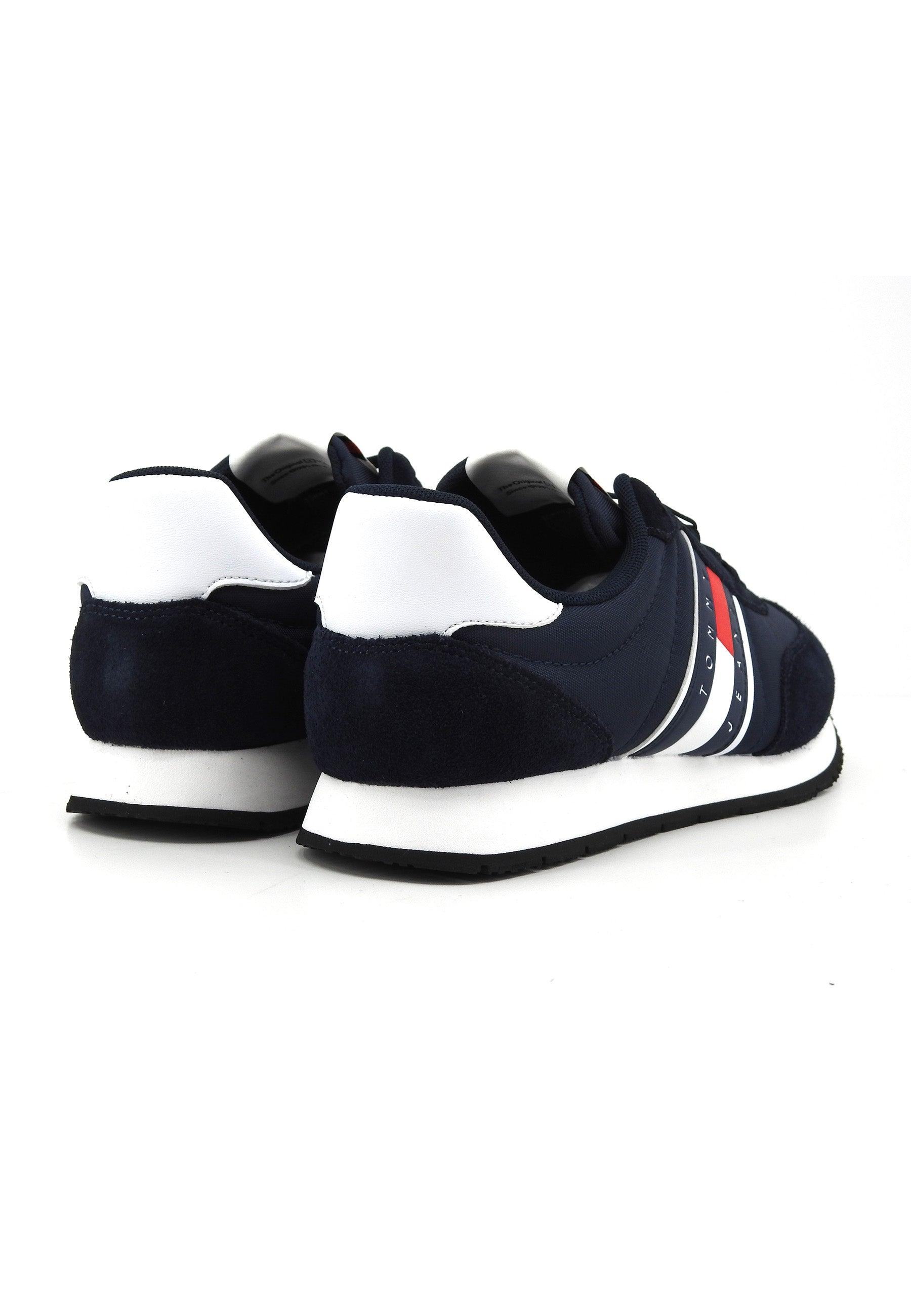 TOMMY HILFIGER Sneaker Uomo Dark Night Navy EM0EM01351 - Sandrini Calzature e Abbigliamento