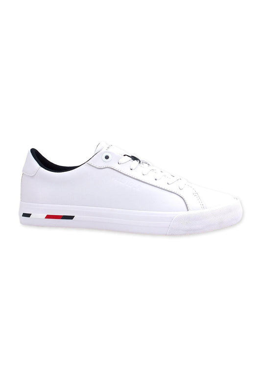 TOMMY HILFIGER Sneaker Uomo White FM0FM04314 - Sandrini Calzature e Abbigliamento