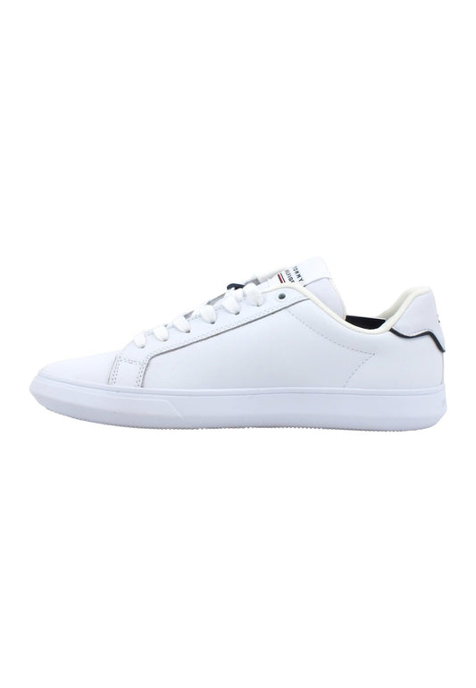 TOMMY HILFIGER Sneaker Uomo White FM0FM04732 - Sandrini Calzature e Abbigliamento