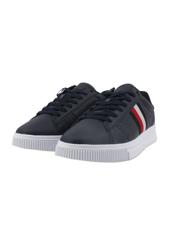 TOMMY HILFIGER Supercup Sneaker Uomo Desert Sky FM0FM04706 - Sandrini Calzature e Abbigliamento