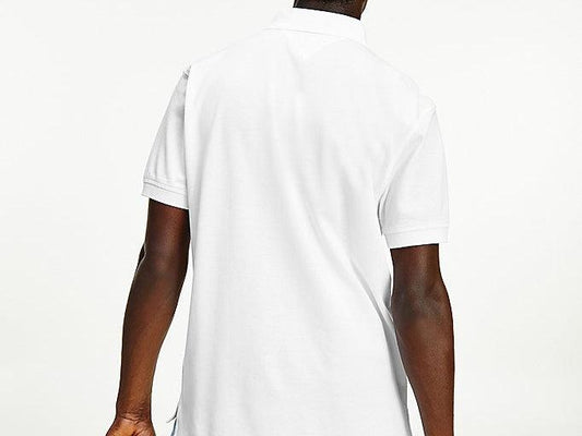 TOMMY HILFIGER T-Shirt Polo 1985 Regular White MW0MW17770 - Sandrini Calzature e Abbigliamento