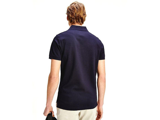 TOMMY HILFIGER T-Shirt Polo 1985 Slim Desert Sky Blue MW0MW17771 - Sandrini Calzature e Abbigliamento