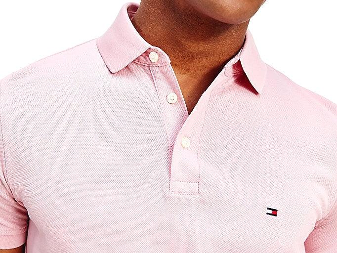 TOMMY HILFIGER T-Shirt Polo 1985 Slim Glacier Pink MW0MW17771 - Sandrini Calzature e Abbigliamento