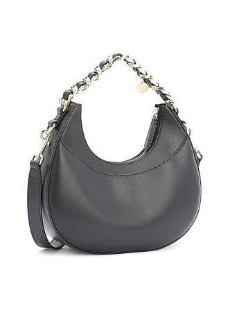 TOMMY HILFIGER Th Chic Borsa Shoulder Black AW0AW14177 - Sandrini Calzature e Abbigliamento