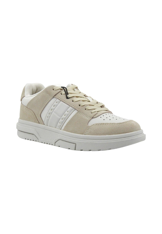 TOMMY HILFIGER The Brooklyn Sneaker Donna New Spirit Bianco EN0EN02476 - Sandrini Calzature e Abbigliamento