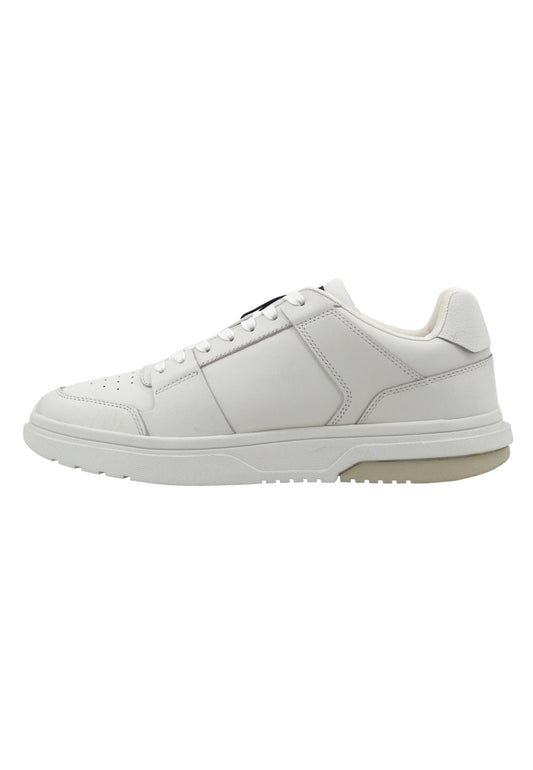 TOMMY HILFIGER The Brooklyn Sneaker Uomo Ecru Bianco EM0EM01283 - Sandrini Calzature e Abbigliamento