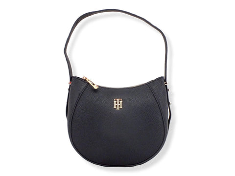 TOMMY HILFIGER The Element Hobo Corp Borsa Tracolla Blu Navy AW0AW12006 - Sandrini Calzature e Abbigliamento