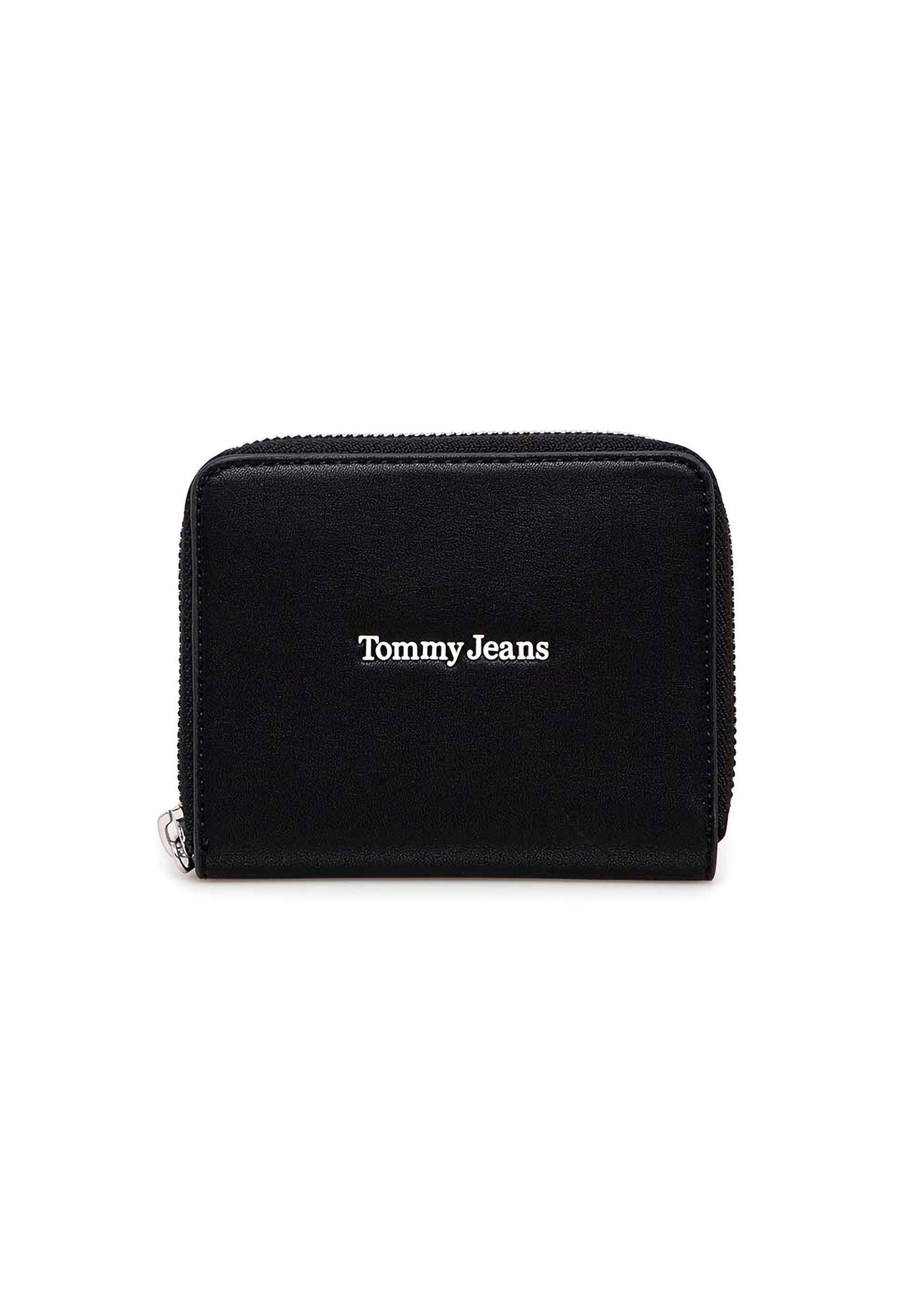 TOMMY HILFIGER Tjm Stadium Portafoglio Donna Black AW0AW14562 - Sandrini Calzature e Abbigliamento