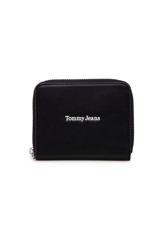 TOMMY HILFIGER Tjm Stadium Portafoglio Donna Black AW0AW14562 - Sandrini Calzature e Abbigliamento