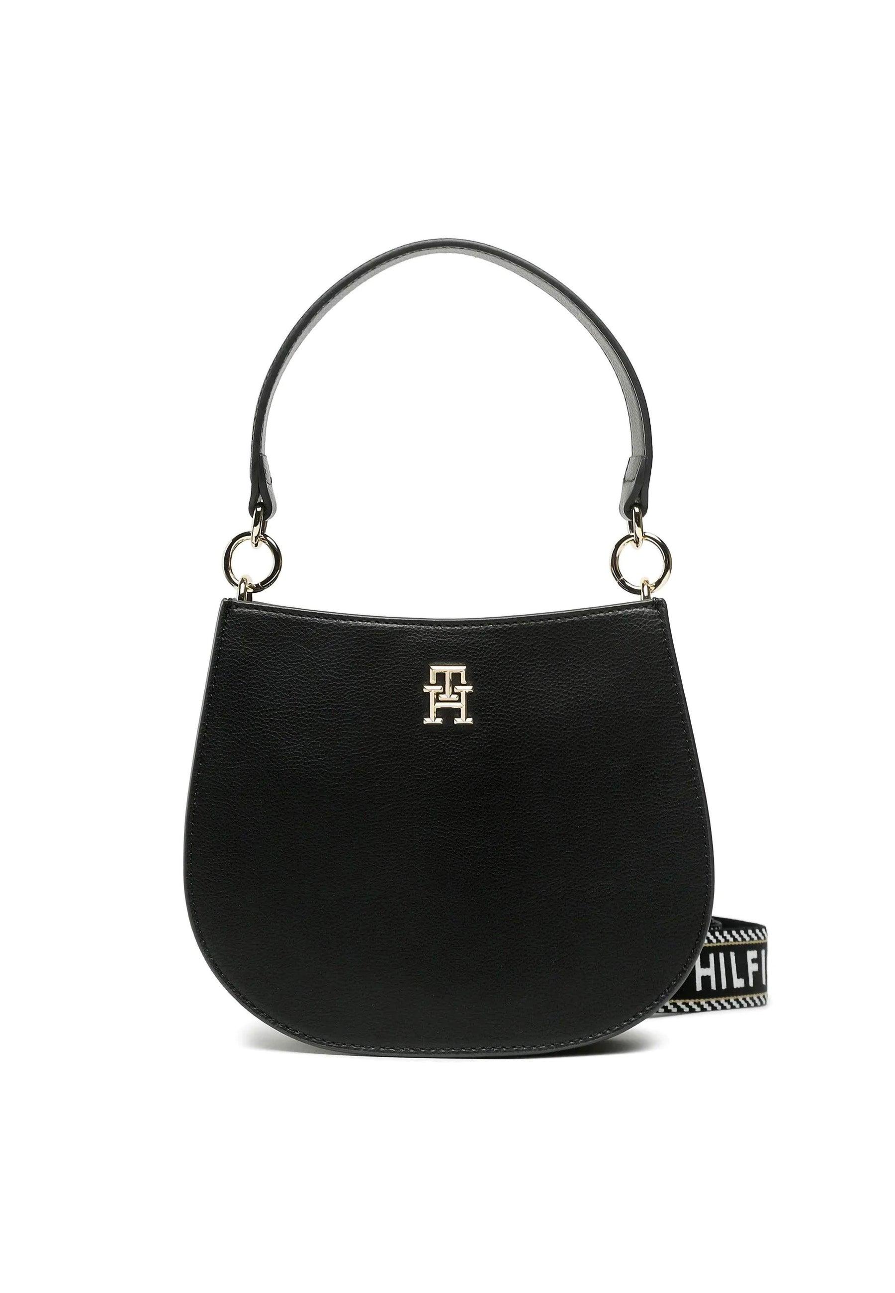 TOMMY HILFIGER Tommy Life Borsa Black AW0AW14472 - Sandrini Calzature e Abbigliamento