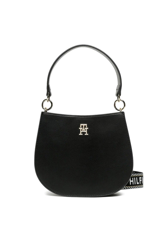 TOMMY HILFIGER Tommy Life Borsa Black AW0AW14472 - Sandrini Calzature e Abbigliamento
