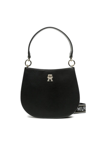 TOMMY HILFIGER Tommy Life Borsa Black AW0AW14472 - Sandrini Calzature e Abbigliamento