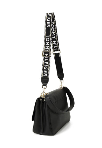 TOMMY HILFIGER Tommy Life Shoulder Borsa Black AW0AW14510 - Sandrini Calzature e Abbigliamento