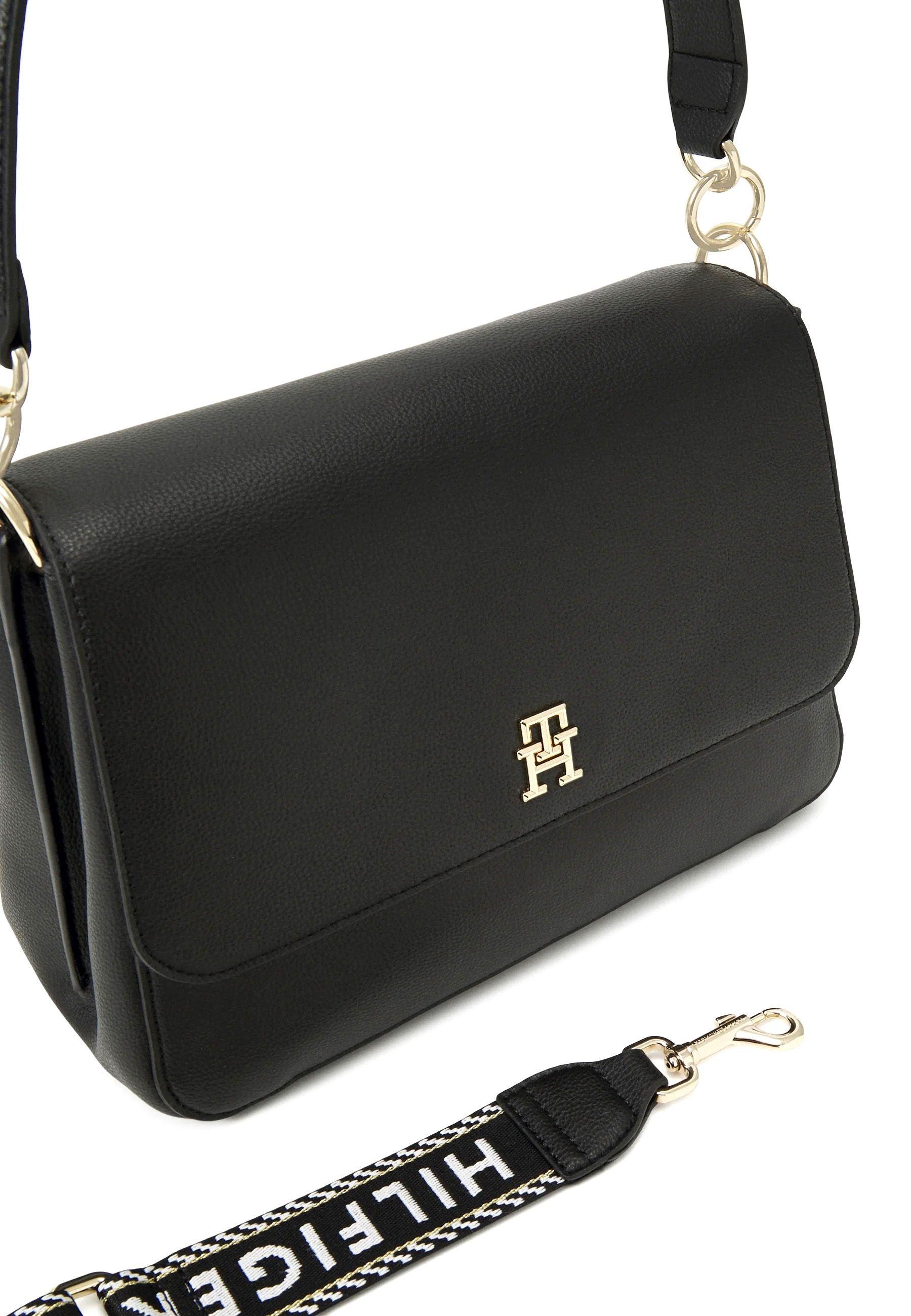 TOMMY HILFIGER Tommy Life Shoulder Borsa Black AW0AW14510 - Sandrini Calzature e Abbigliamento
