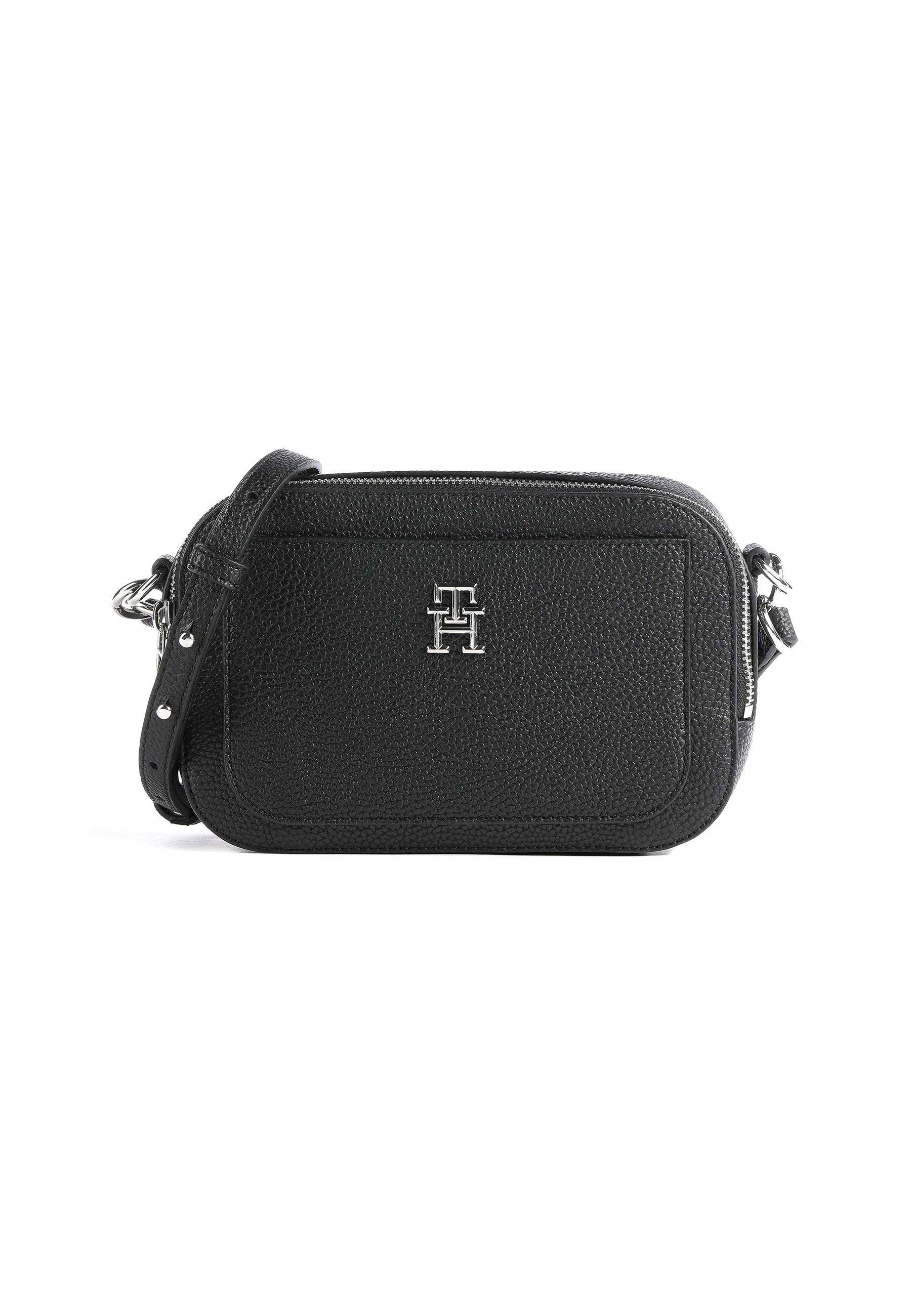 TOMMY HILFIGER Tracolla Camera Bag Black AW0AW14501 - Sandrini Calzature e Abbigliamento