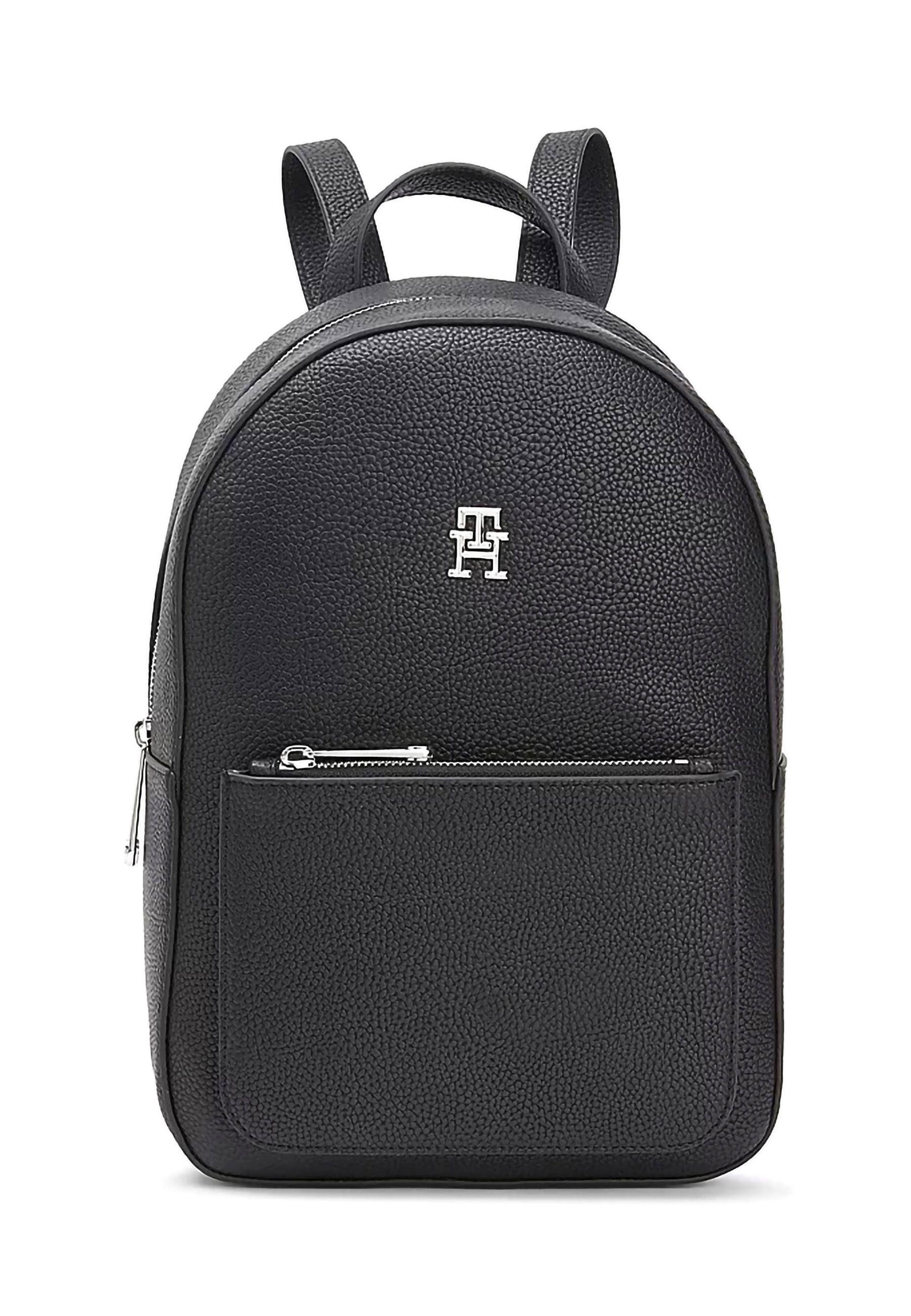 TOMMY HILFIGER Zaino Donna Black AW0AW14506 - Sandrini Calzature e Abbigliamento