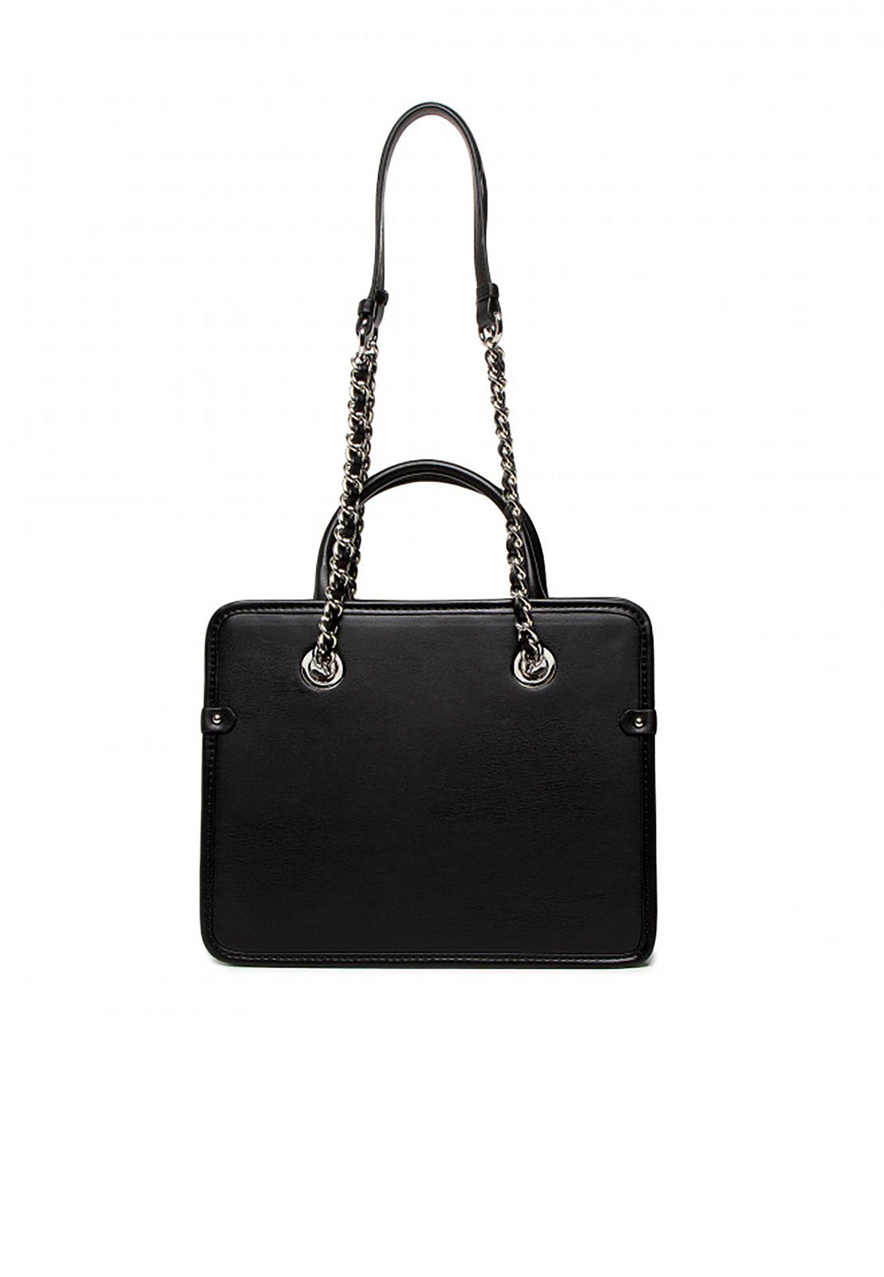 TRUSSARDI Dune Borsa Shopping Black 75B01375 - Sandrini Calzature e Abbigliamento