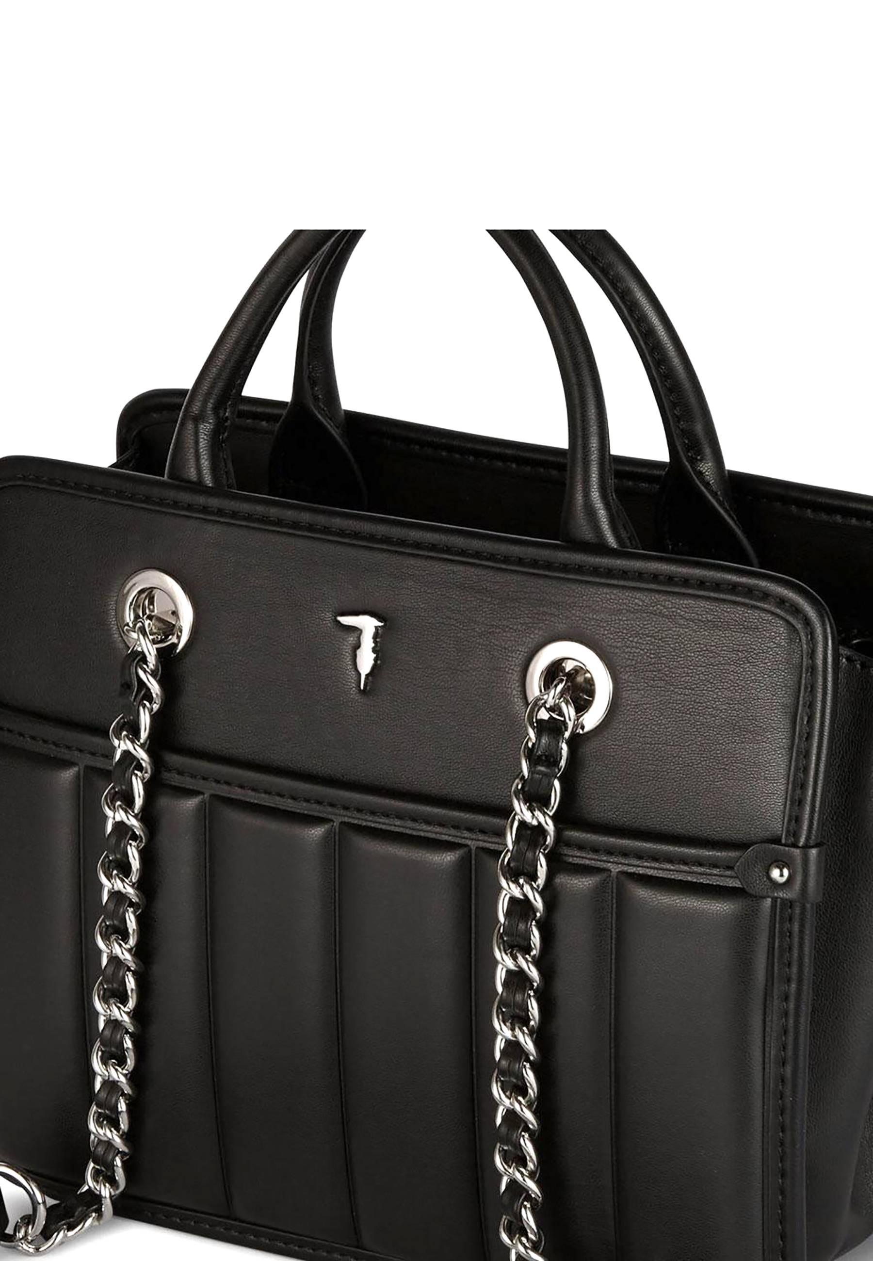 TRUSSARDI Dune Borsa Shopping Black 75B01375 - Sandrini Calzature e Abbigliamento