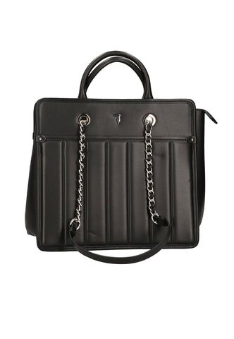 TRUSSARDI Dune Borsa Shopping Mid Black 75B01374 - Sandrini Calzature e Abbigliamento