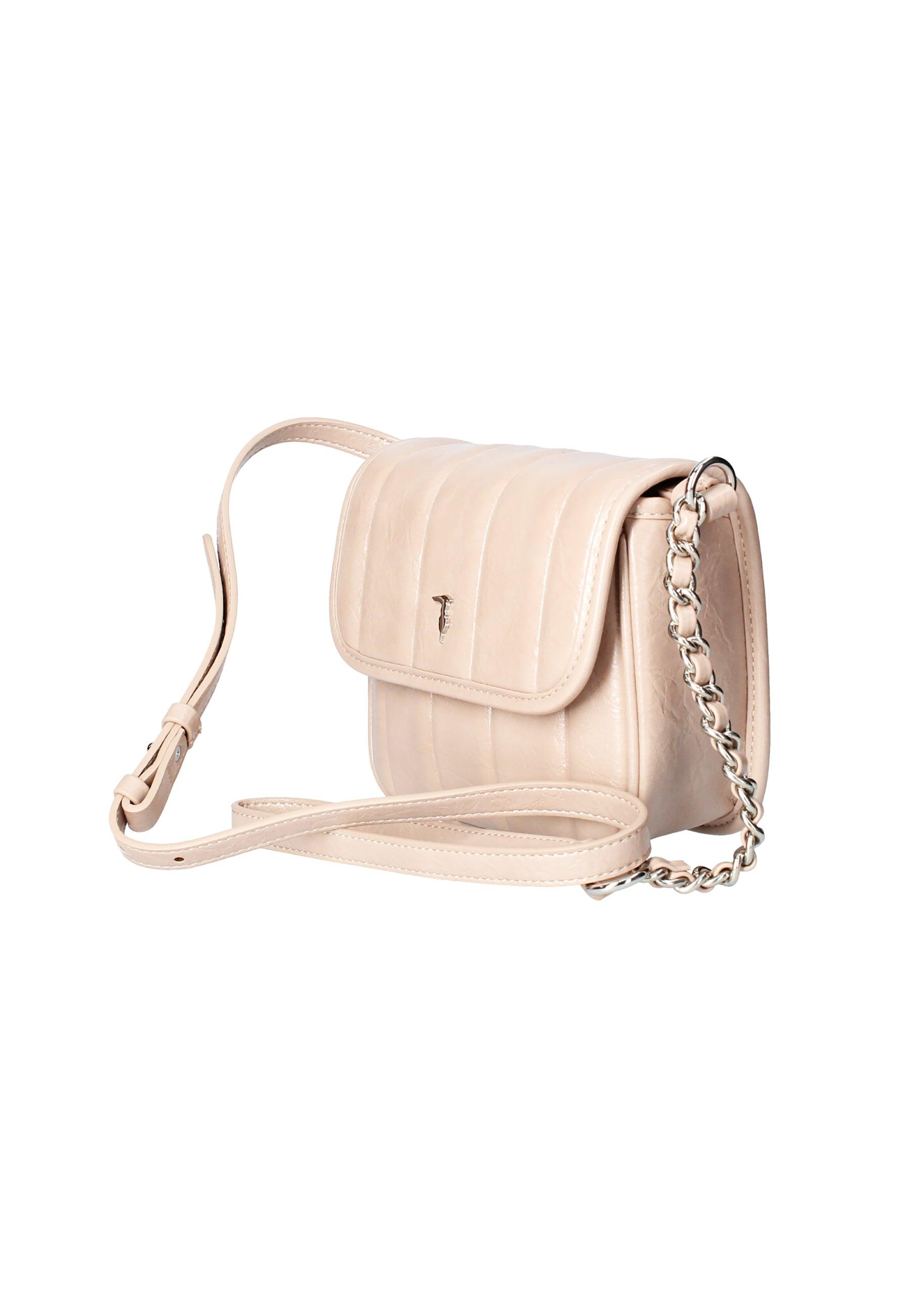 TRUSSARDI Dune Tracolla Shoulder Golden Beige 75B01377 - Sandrini Calzature e Abbigliamento