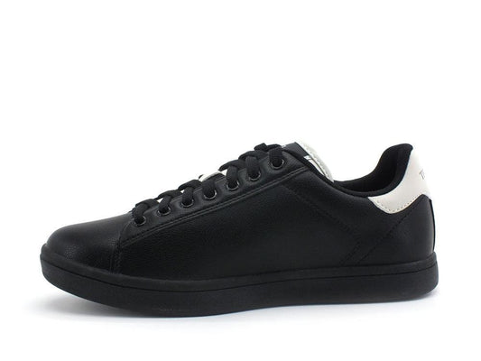 TRUSSARDI Galium Luxury Nabuk Patch Sneaker Black Ice 77A00274 - Sandrini Calzature e Abbigliamento
