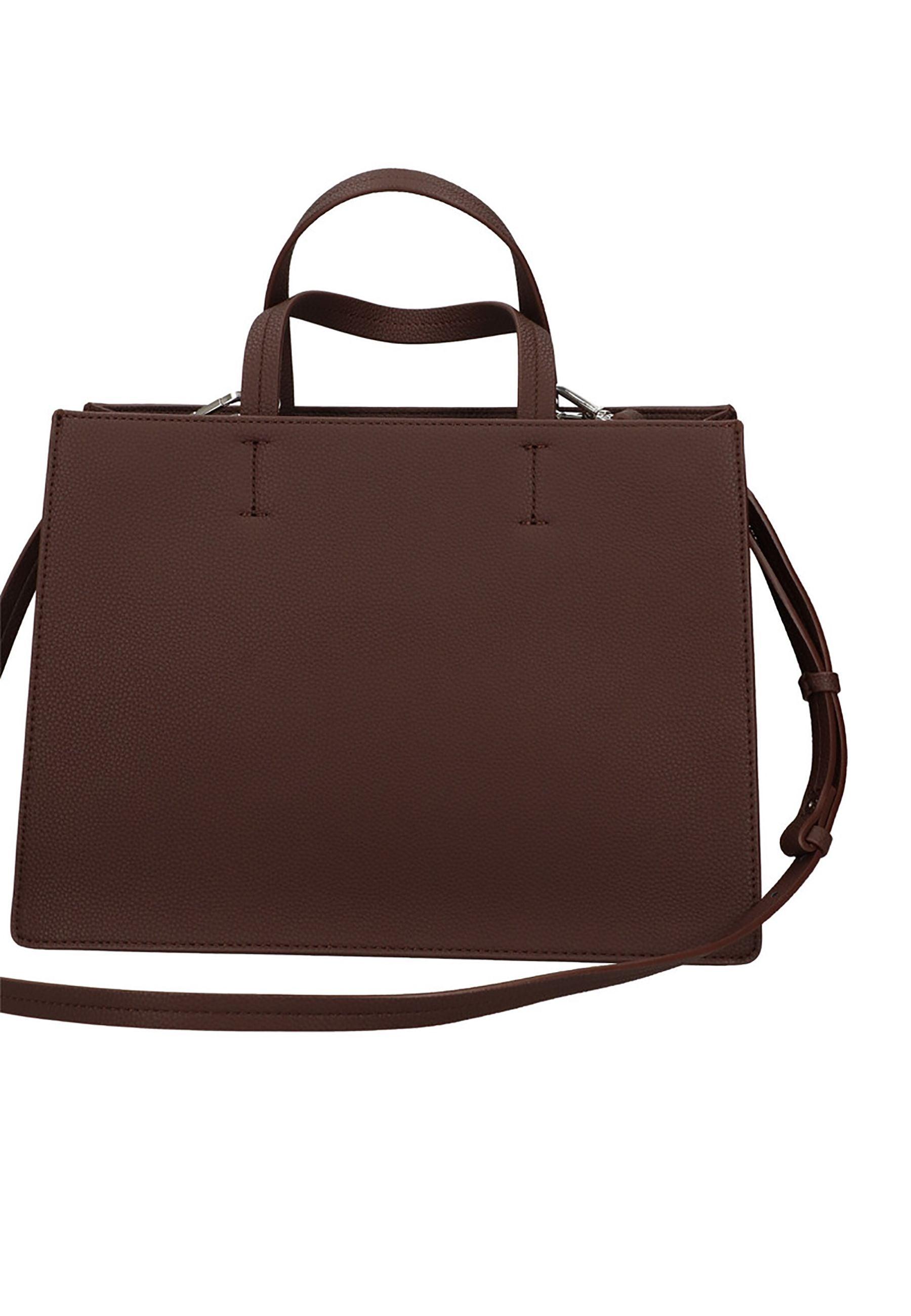 TRUSSARDI Nadir Borsa Tote Chocolate Plum 75B01363 - Sandrini Calzature e Abbigliamento