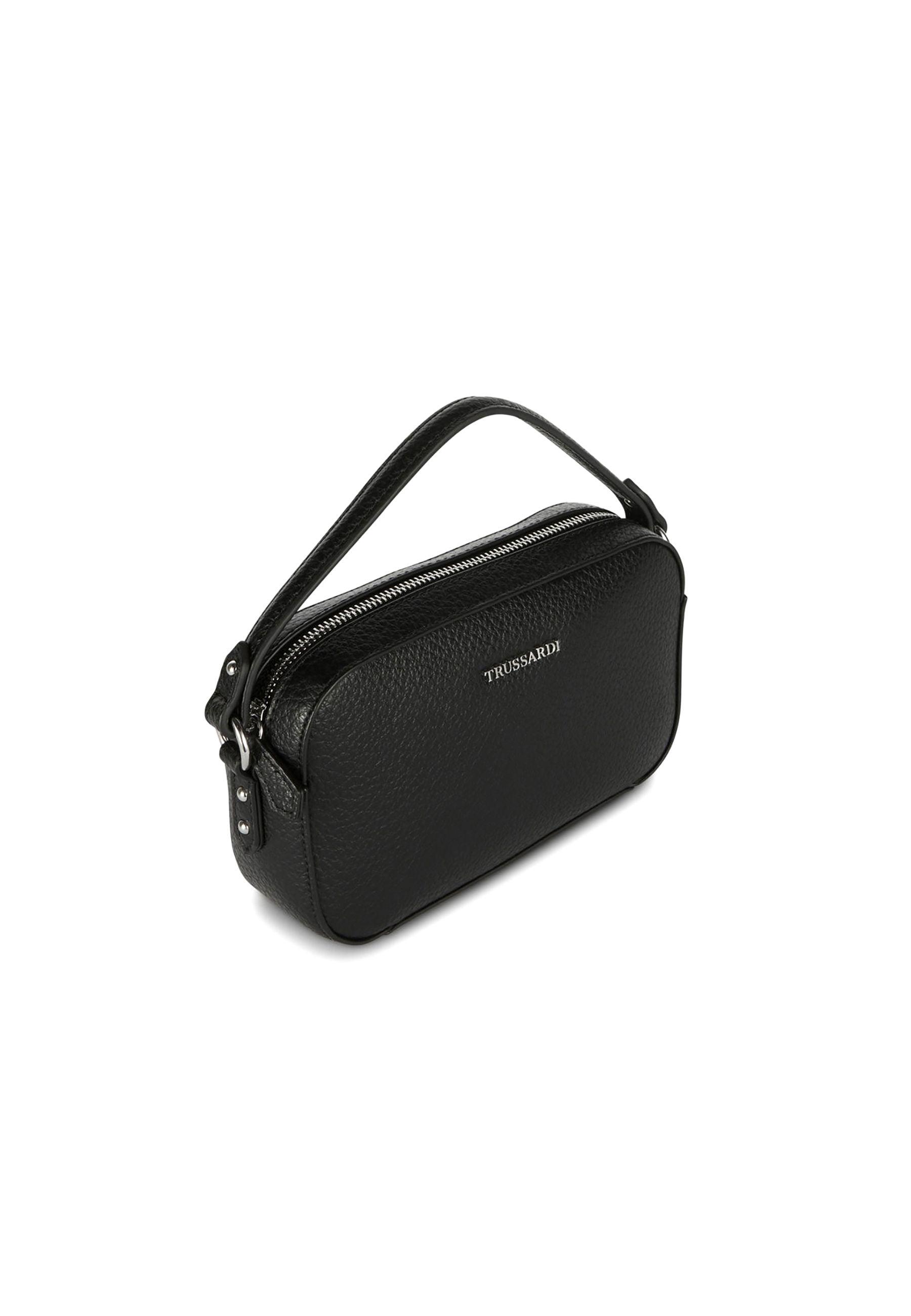 TRUSSARDI New Lisbona Camera Bag Borsa Black 75B01426 - Sandrini Calzature e Abbigliamento