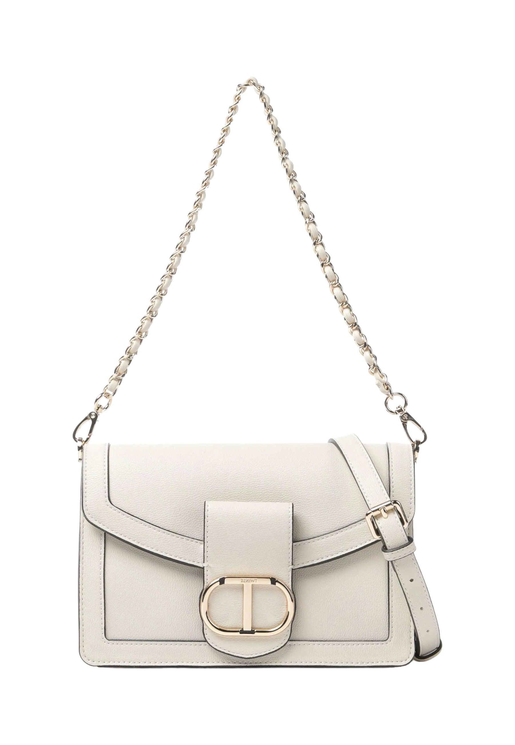 TWINSET Borsa Neve Beige 232TD8050 - Sandrini Calzature e Abbigliamento