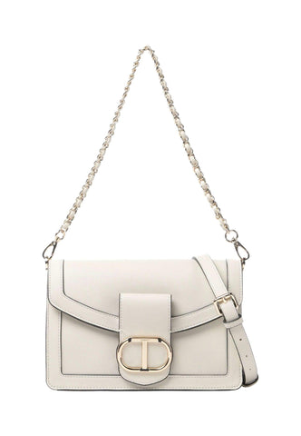 TWINSET Borsa Neve Beige 232TD8050 - Sandrini Calzature e Abbigliamento