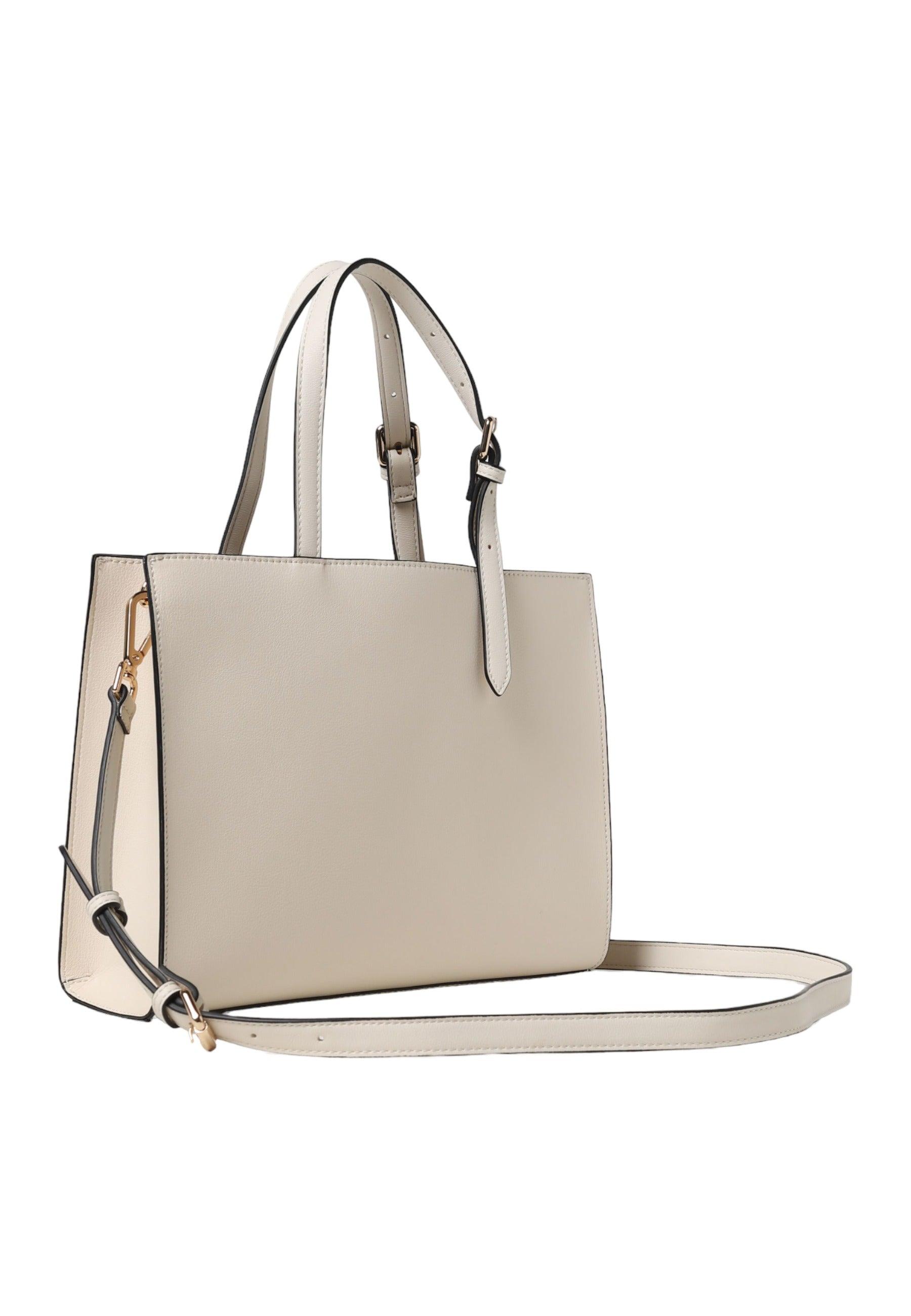 TWINSET Borsa Shopper Traforata Avorio Beige 231TD8171 - Sandrini Calzature e Abbigliamento