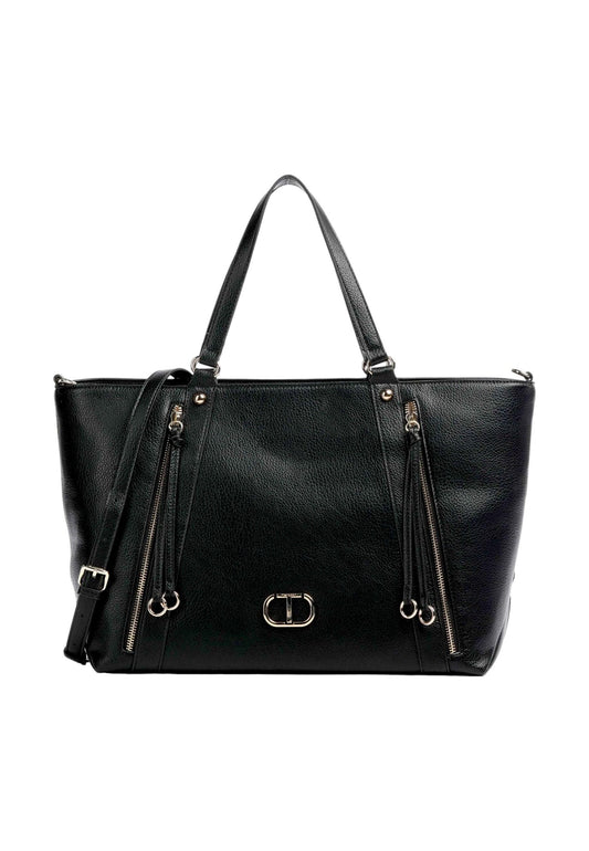 TWINSET Borsa Tote Nero 232TD8120 - Sandrini Calzature e Abbigliamento