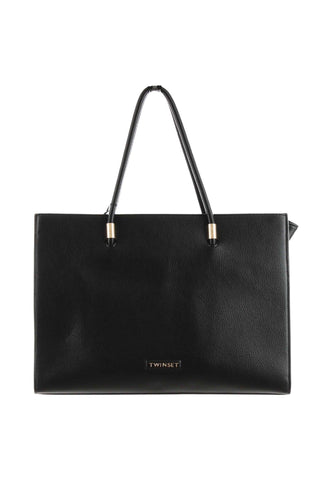 TWINSET Borsa Tote Nero 232TD8282 - Sandrini Calzature e Abbigliamento