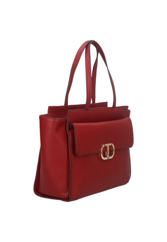 TWINSET Borsa Tote Rosso 232TD8040 - Sandrini Calzature e Abbigliamento