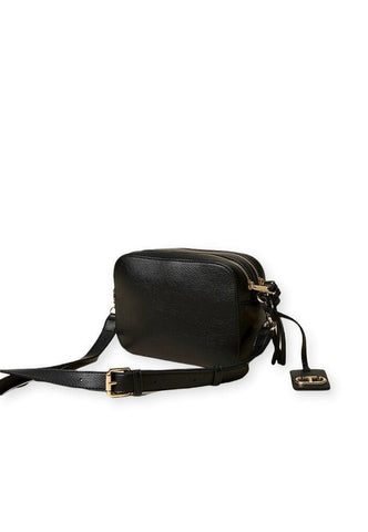 TWINSET Borsa Tracolla Double Zip Nero 222TD8321 - Sandrini Calzature e Abbigliamento